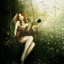 Схема вышивки «дриада»