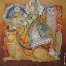 Схема вышивки «царевна»