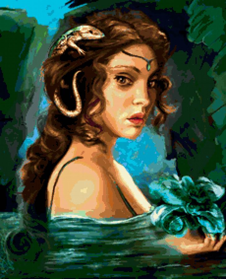 Уральская красавица. Хозяйка медной горы - красавица, сказка - предпросмотр