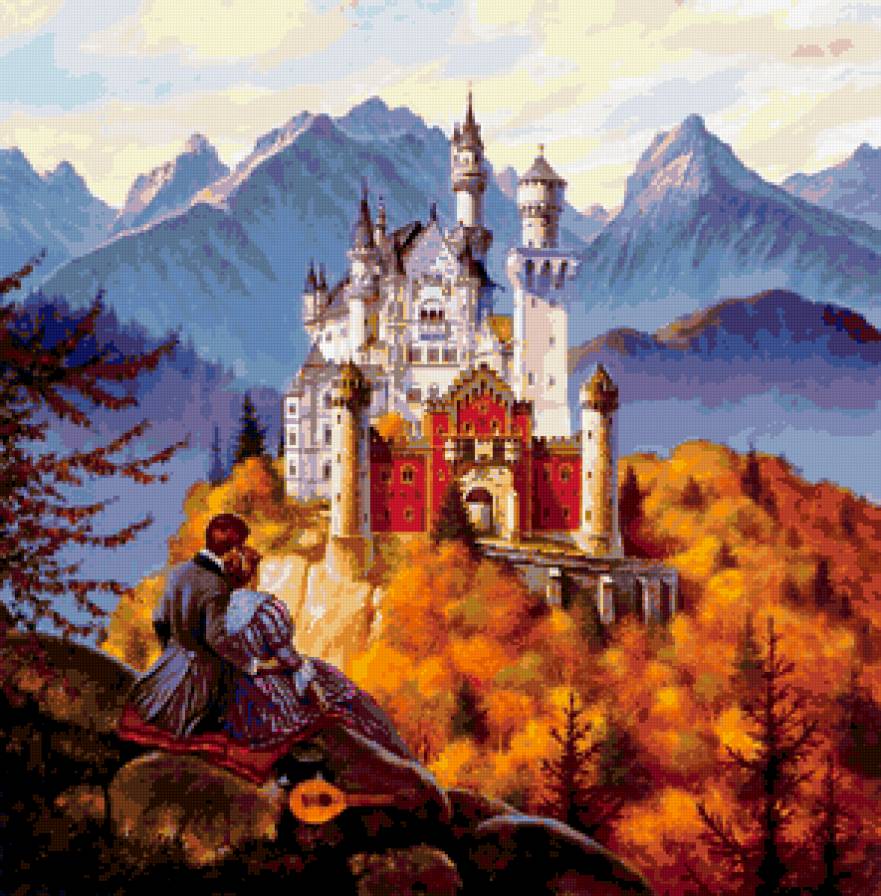 идилия - гармония, пара, замок - предпросмотр