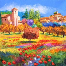 Схема вышивки «картина»