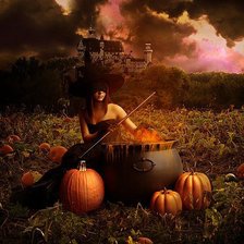 Схема вышивки «шабаш»