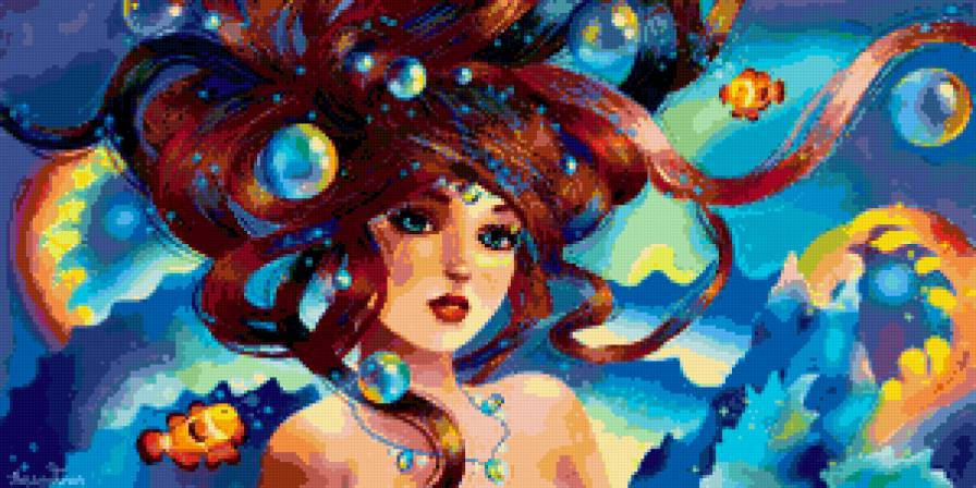 дева - вселенная, девушка, фантазия, хаус - предпросмотр