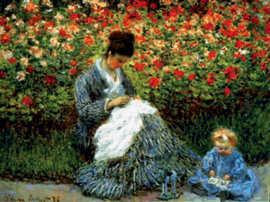 моне - живопись - предпросмотр