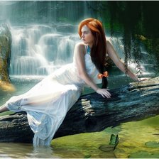 Схема вышивки «ундина»