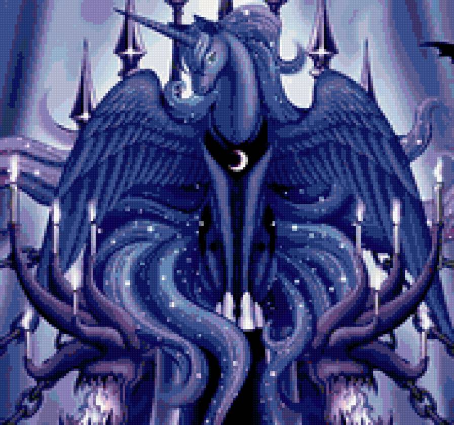 Lunar - my little pony - предпросмотр