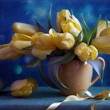 Схема вышивки «Весенние цветы»