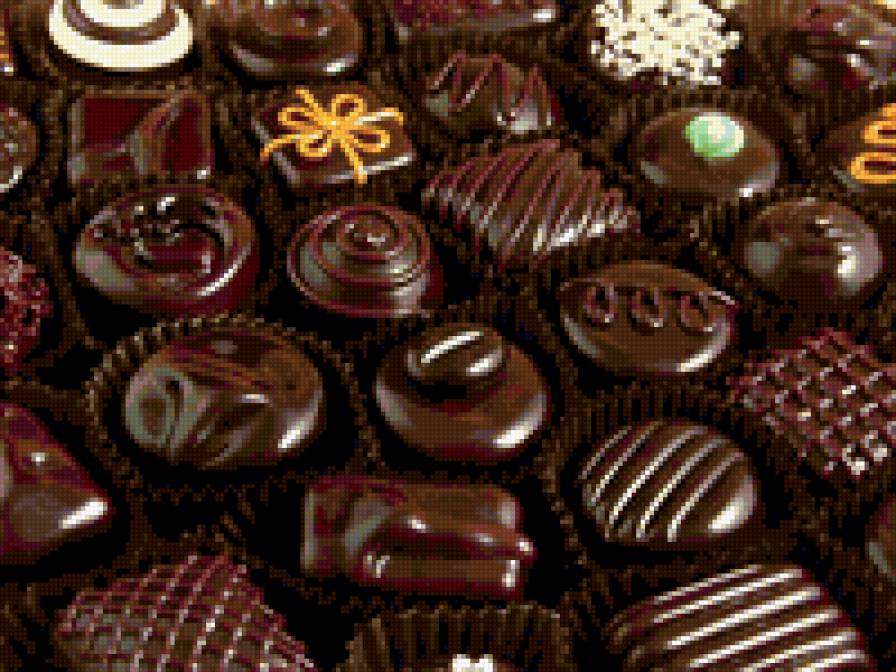 2 - шоколад, конфеты - предпросмотр