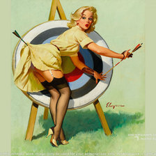 Схема вышивки «ретро»