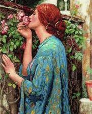 Дама с розой