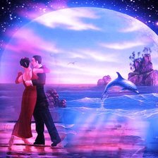 Схема вышивки «танец»