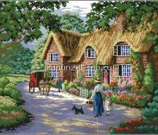 Схема вышивки «почтальон летом»