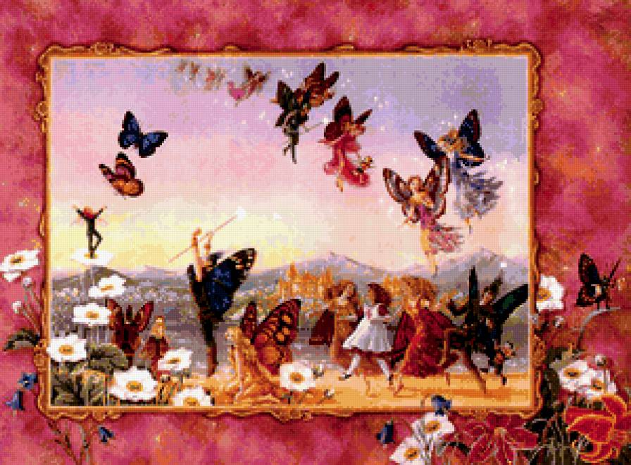 бал фей - сказка, феи - предпросмотр