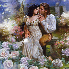 Схема вышивки «парочка 7»