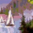 Предпросмотр схемы вышивки «корабль» (№286363)