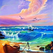 Схема вышивки «1»