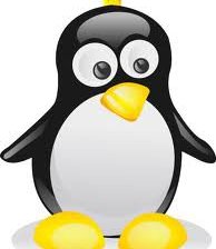 Схема вышивки «tux»