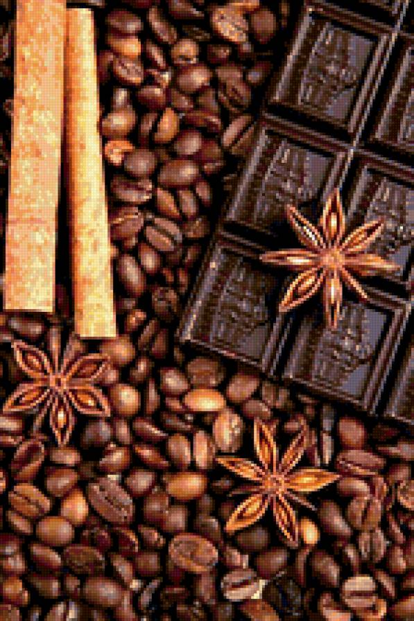 Шоколад и корица - шоколад, еда - предпросмотр