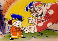 Схема вышивки «вовка в тридевятом царстве»