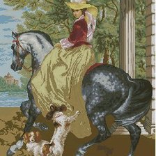 Дама на прогулке