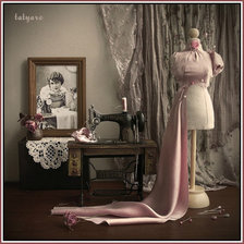 Схема вышивки «манекены»