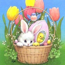 Схема вышивки «Пасха»