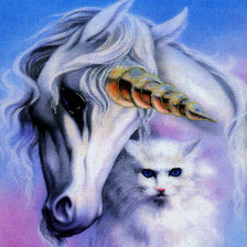 Схема вышивки «серия "единороги и пегасы"»