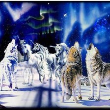 Схема вышивки «серия "единороги и пегасы"»