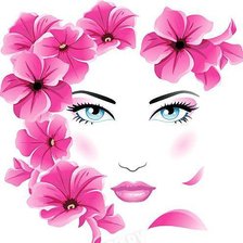 Схема вышивки «женский образ»