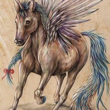 Схема вышивки «пегас01»