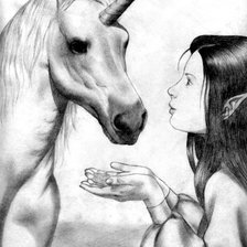 Схема вышивки «серия "единороги и пегасы"»