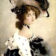 Схема вышивки «мадам моя любимая»