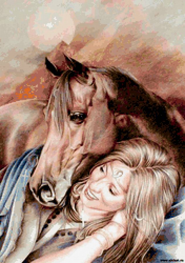 фея и лошадка - дамы, лопухина, леди - предпросмотр