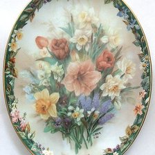 Схема вышивки «цветы»