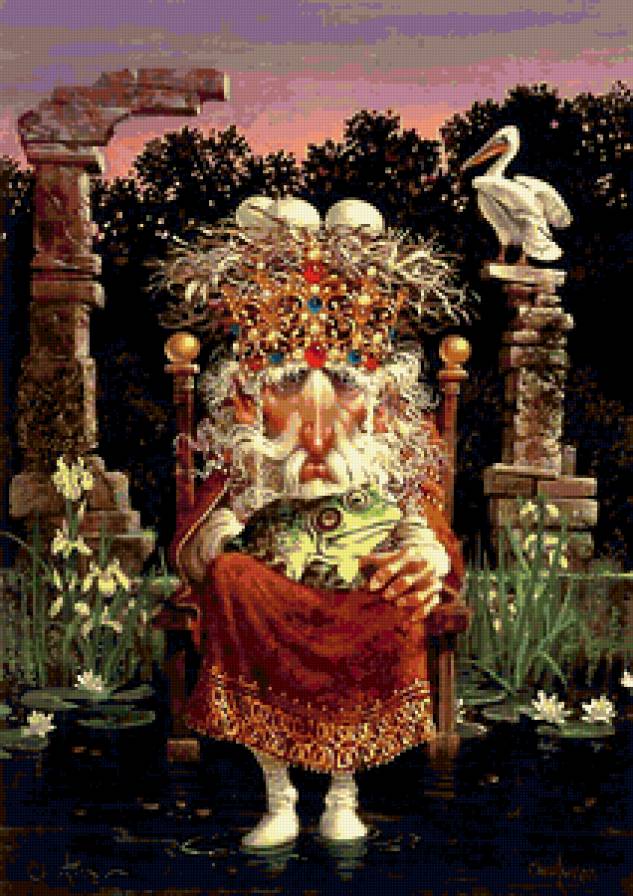 друид - жаба, друид - предпросмотр