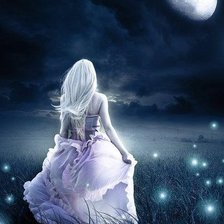 Схема вышивки «Ночь»