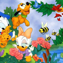 Схема вышивки «Утка Понка»