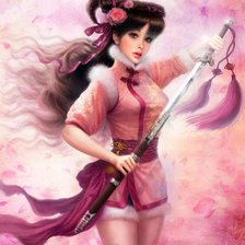 Схема вышивки «серия "женщины"»