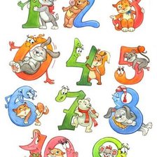 Схема вышивки «цыфры»