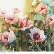 Схема вышивки «цветы»