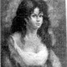 Схема вышивки «цыганка приносящая счастье»