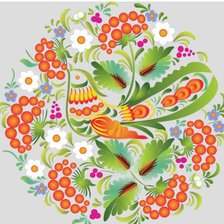 Схема вышивки «сюжет для подушки»