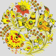 Схема вышивки «сюжет для подушки»