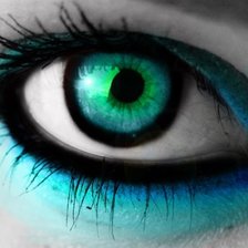 Схема вышивки «серия "глаза"»