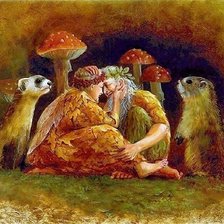 Схема вышивки «эльфы»