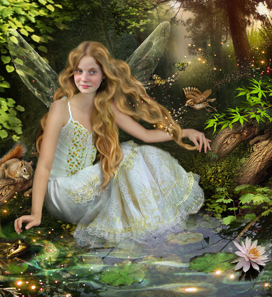 эльф - эльф, лес, калибри - оригинал