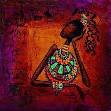 Схема вышивки «Африканка 5»