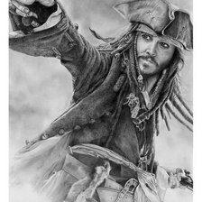 Схема вышивки «Пират»