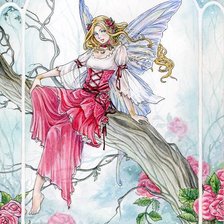 Схема вышивки «эльф»