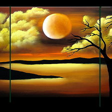 Схема вышивки «триптих»